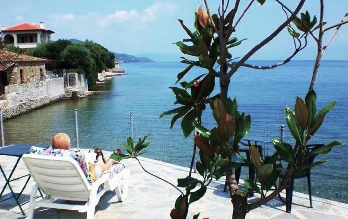 Little Bit Of Heaven Villa Sourpi Exterior foto